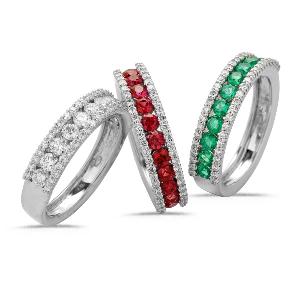 Proudly handmade in italyJewelry. Masi Gioielli is a jewelry design and manufacturing company, founded in 1988 with a family tradition dating back to 1957. Our skilled designers create unique forms, paired with stones chosen by a graduate gemologist from Hrd Diamond High Council, and expertly crafted by goldsmiths from Valenza. Our attention to detail ensures high quality and craftsmanship, appreciated by those who love natural gemstones. Each Masi jewel is designed for everyday wear with ease, and for special occasions with elegance. We offer partners trendy product lines, catering to a diverse customer base. Our strength lies in producing innovative and classic designs for our customers. At Masi Gioielli, we are committed to providing our customers with exceptional service and quality, whether they choose from our existing collections or opt for a custom-made piece.